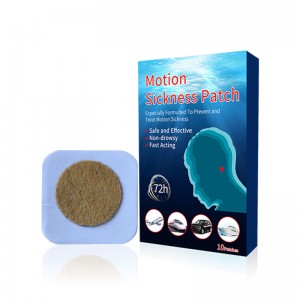 Motion sickness patch